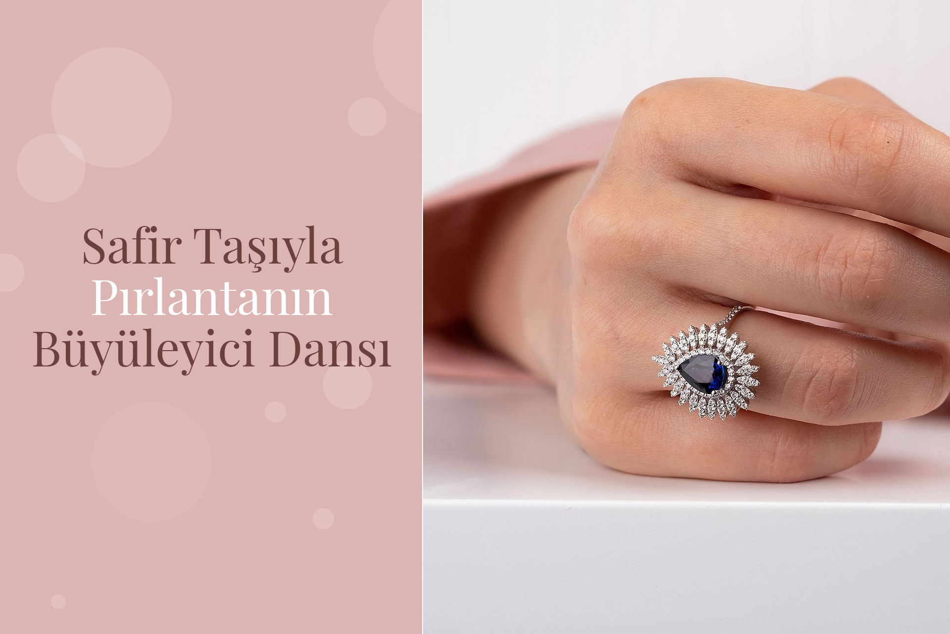 “Safir Taşıyla Pırlantanın Büyüleyici Dansı!”